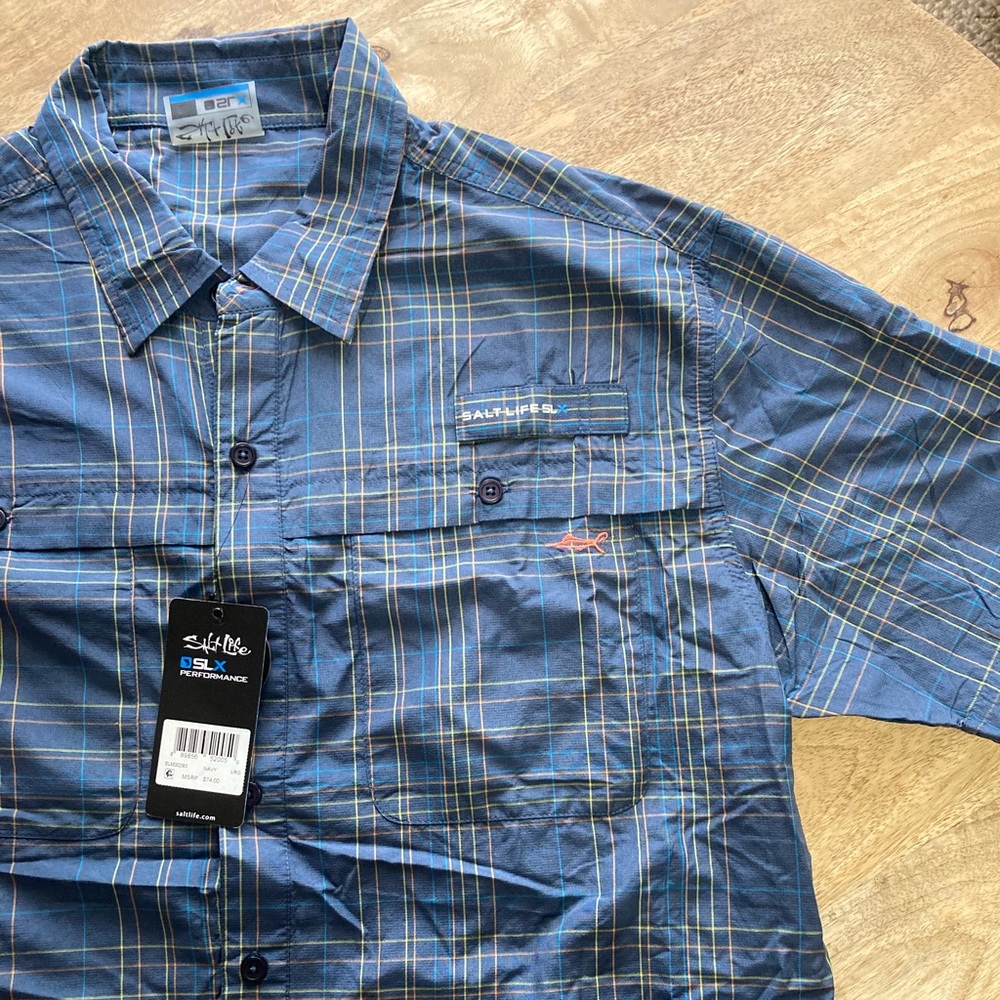Brand new with tags Salt life button down size small